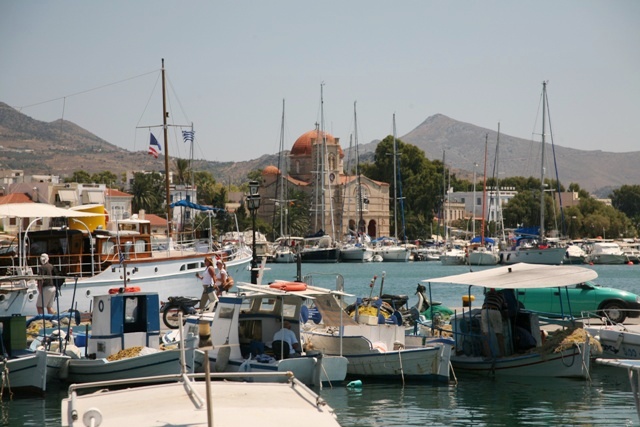 Aegina Island - Inner harbour view